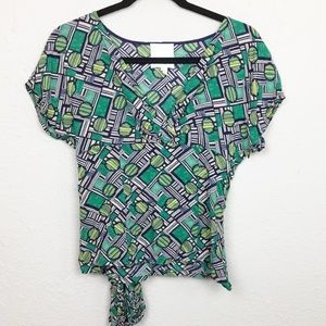 Anthropologie Odille Blouse Size 4 Rayon